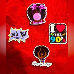 NWOT 4 piece 90s magnet set!